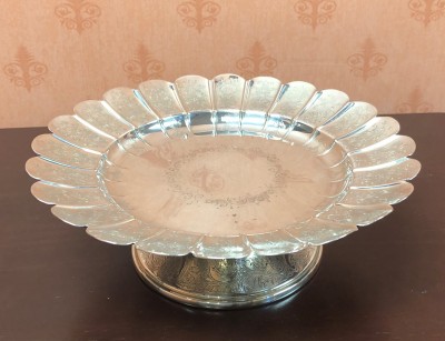 Silver Plate Cake Stand